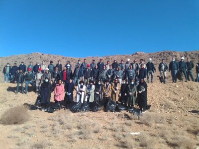 برگزاری جشن هوای پاک با حضور مدیران و کارکنان کارخانه سیمان خاکستری نی ریز